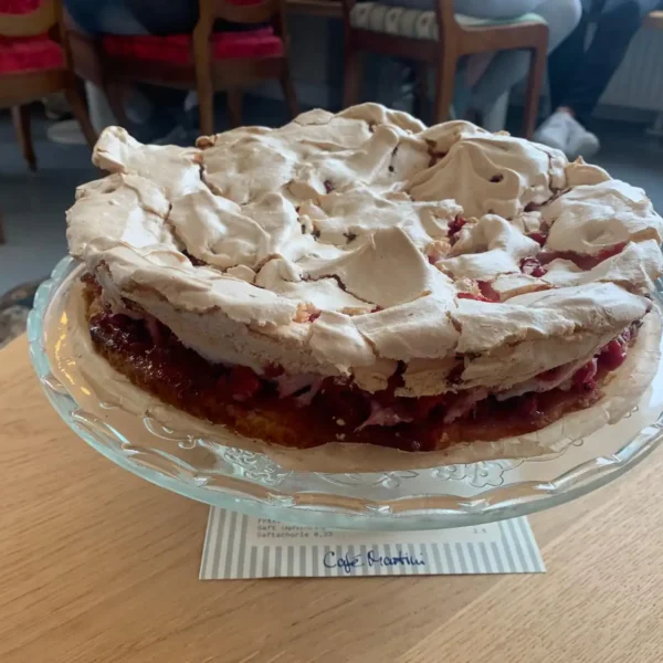 saftig frischer und fruchtiger Kuchen