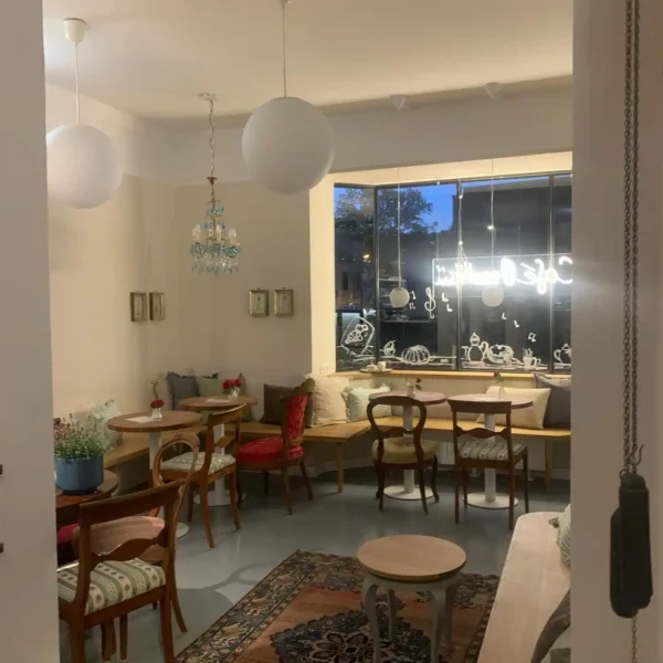 Abendstunden im Café